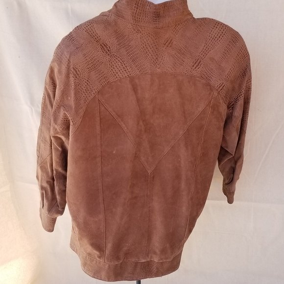 Avant Brown leather Jacket - Picture 5 of 6